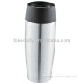 LAKE promotion stainless steel double layer cup with lid